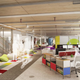 It wouldn’t be a tech company’s office without cushions carelessly scattered about the place.